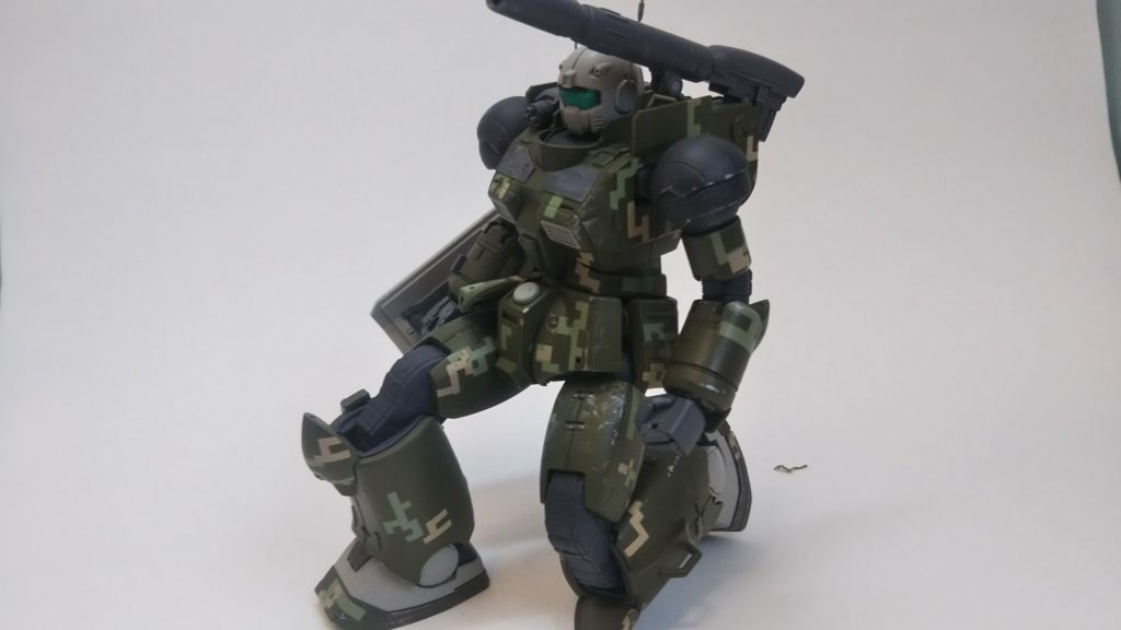 ジ・オリジンのキットなので関節良好！
膝立ちも簡単にできます！