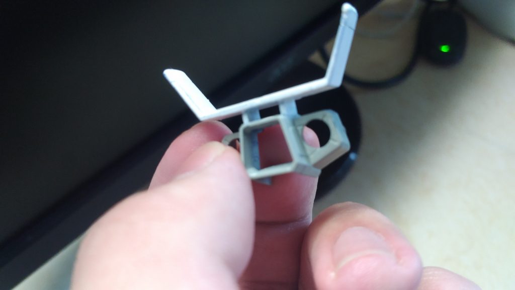 一番苦労したところ。エアロパーツにスプレーが届かないところが多いですね。