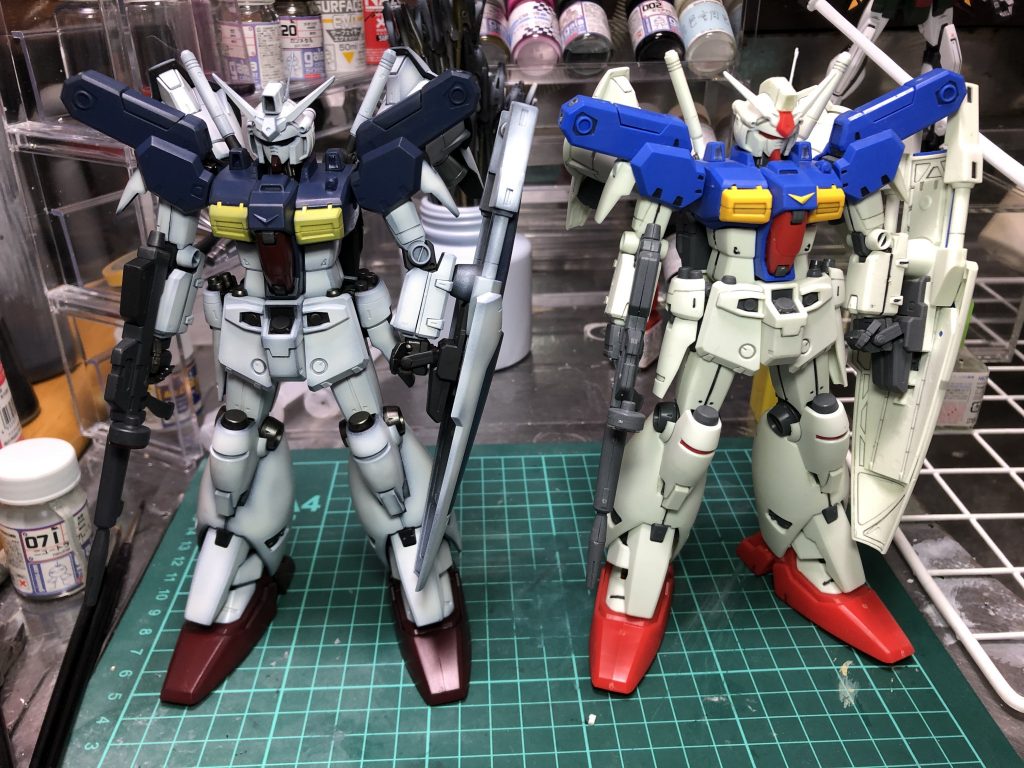 謎の満足感を感じていましたが、その後塗り分けを行いました。