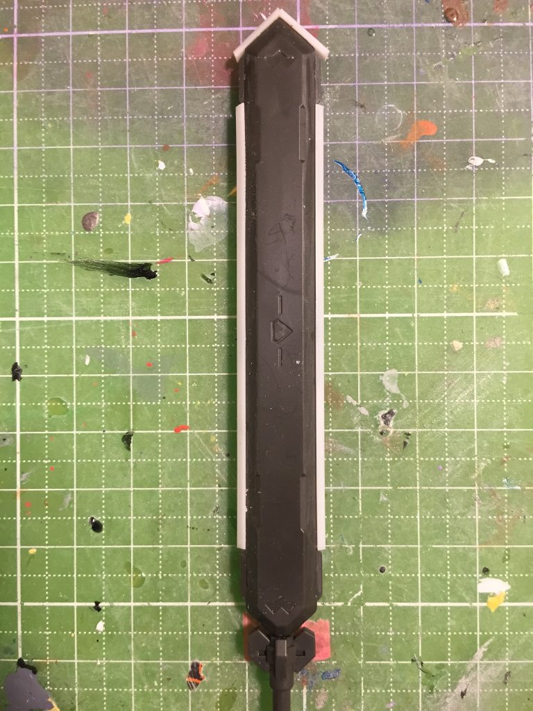 ソードメイスもエッジをたてています