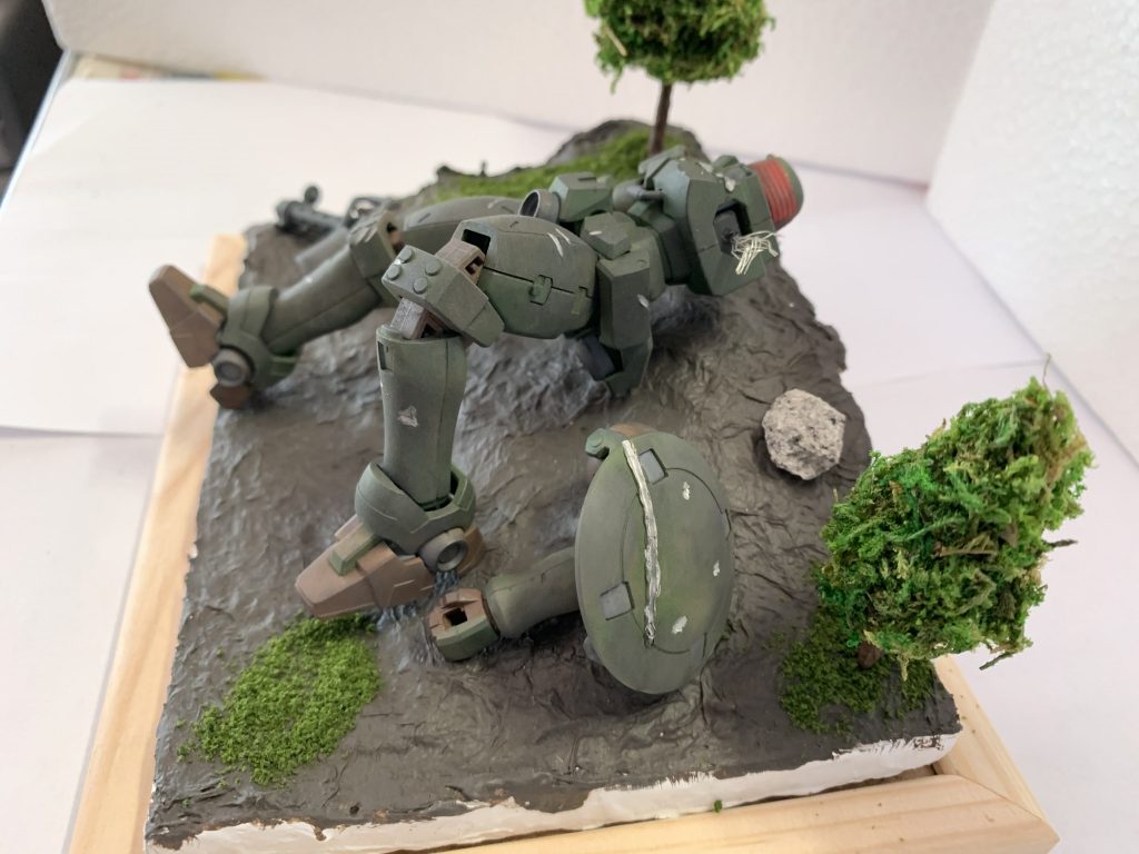 シールドもダメージ加工してます。