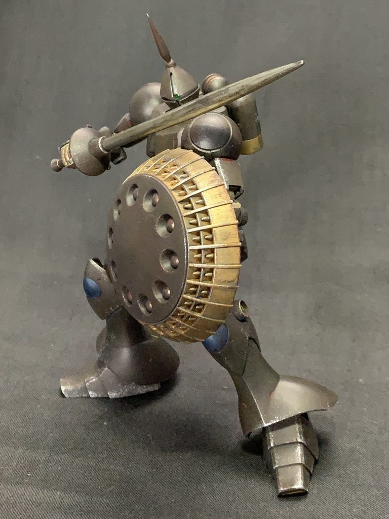 HG ギャン revive「鉄騎」–5枚目/制作者：わかもん