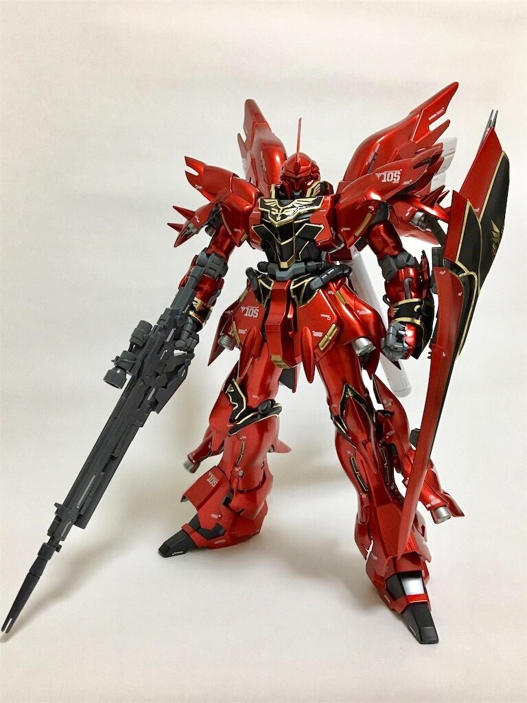 MG シナンジュ Ver.Ka チタニウムフィニッシュ｜すてでぃさんのガンプラ作品｜GUNSTA（ガンスタ）