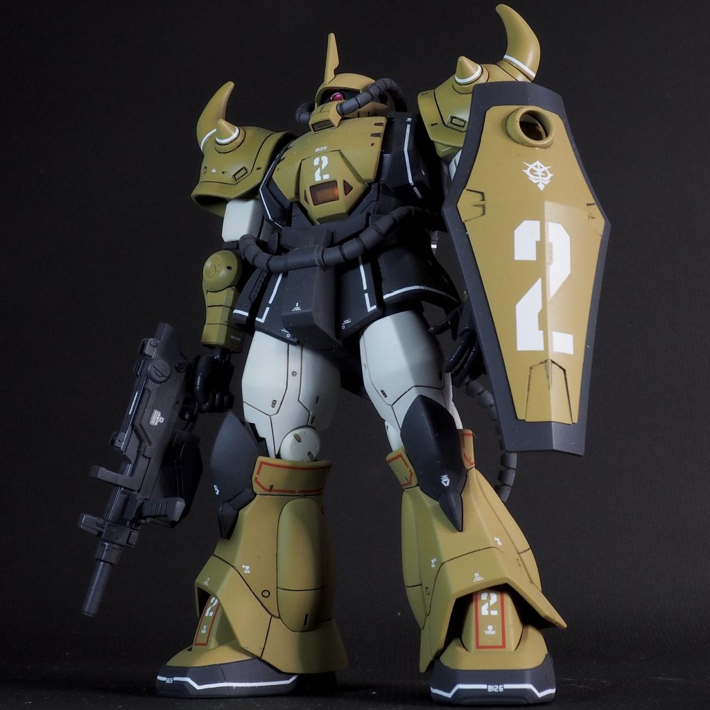 ただし、デザインが洗練されて過ぎていて、カラーやマーキングを似せてもMSV当時の無骨なイメージは出せません。