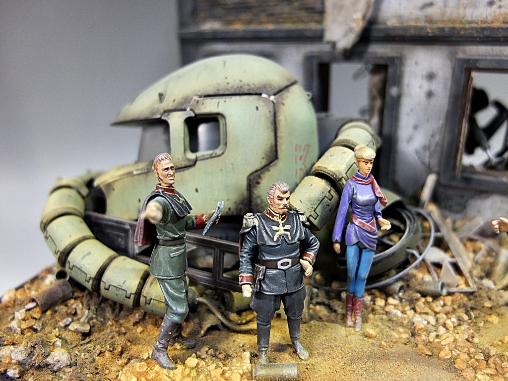 ランバラル、ハモンさん、クランプと