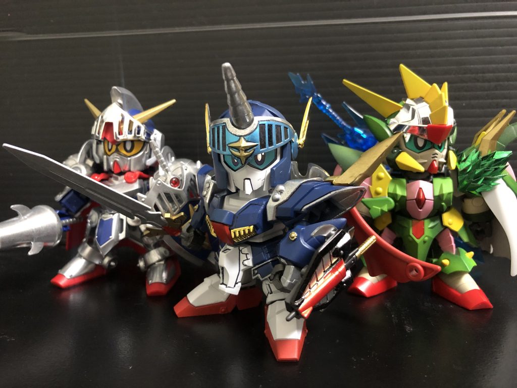 これまでずっと、武者か三国伝ばっかりだったのが、ここに来て急にナイトシリーズに大ハマり。