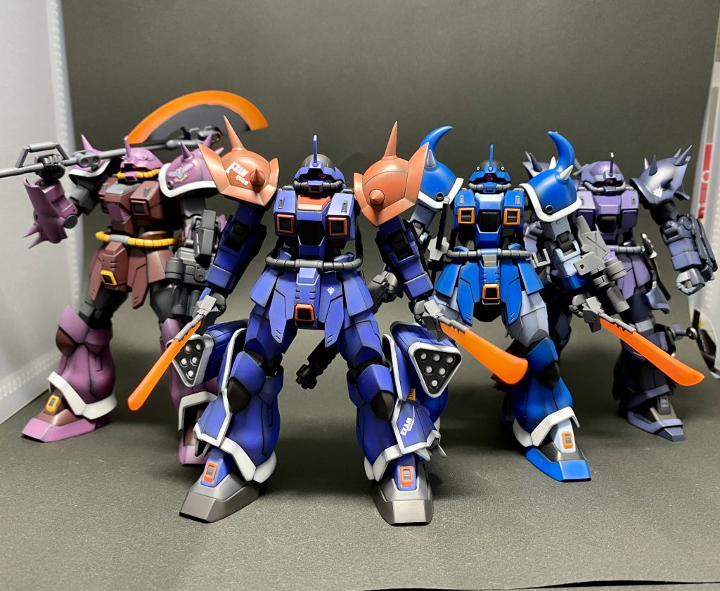 これでイフリート系は作り終えました。元が良いキットなので合わせ目はありますが消しやすいので楽しかったです。