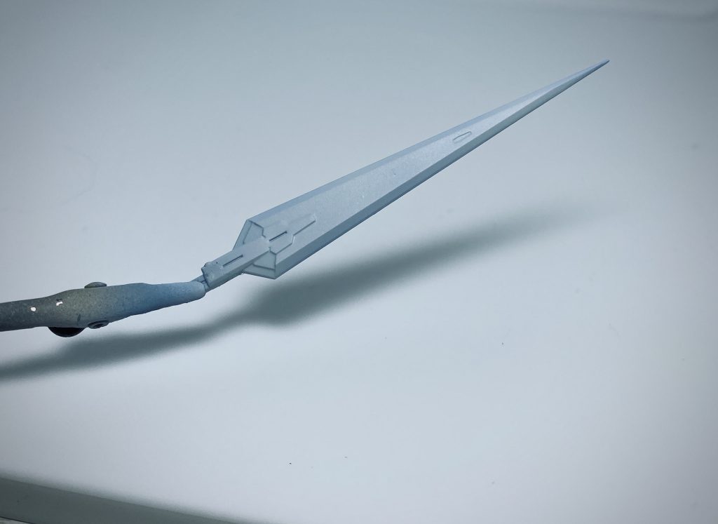 ブレイド系は下地にスカイブルーサフ。
うっすら青が透ける白が綺麗。
今後も使えそうです。