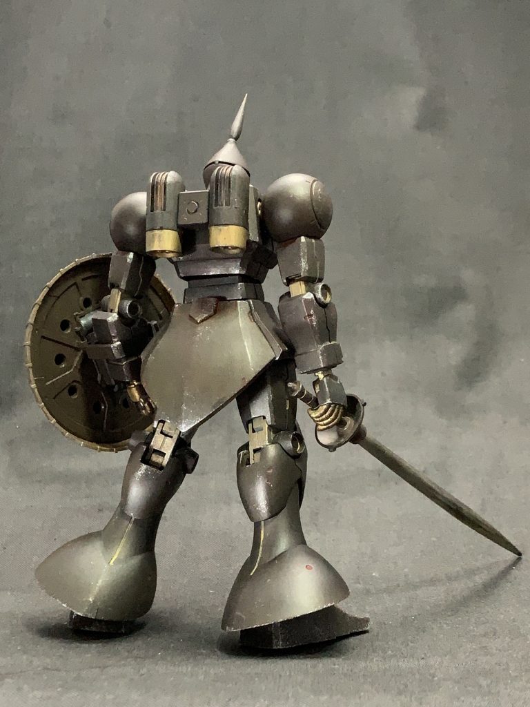 HG ギャン revive「鉄騎」–3枚目/制作者：わかもん