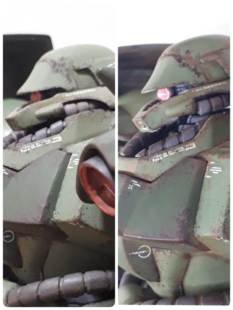 汚しすぎてもていう見極め　まだまだ修行が必要です