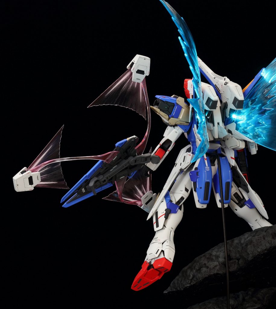 裏側から見える射出エフェクト