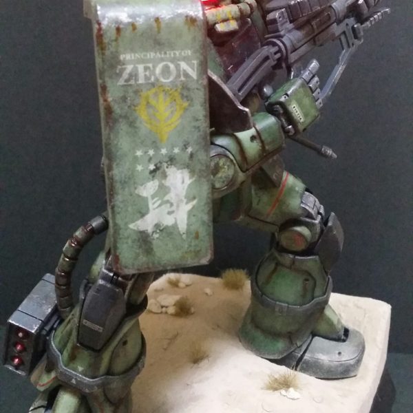 無改造無塗装簡単汚し ザク肆