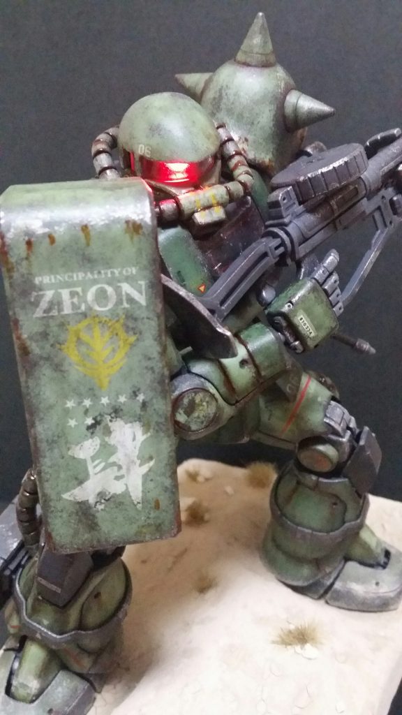 無改造無塗装簡単汚し ザク肆–2枚目/制作者：4416