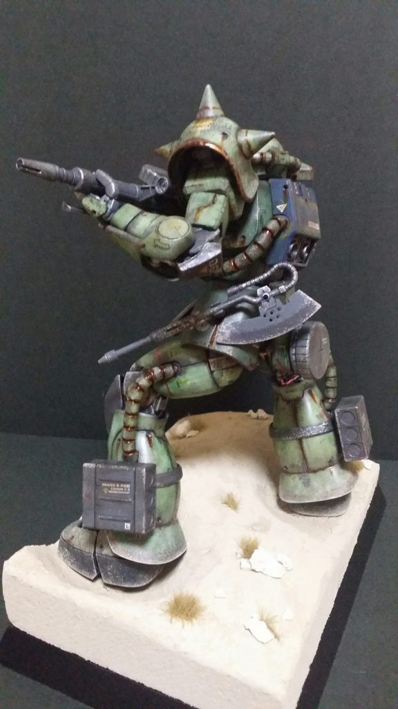 無改造無塗装簡単汚し ザク肆–4枚目/制作者：4416