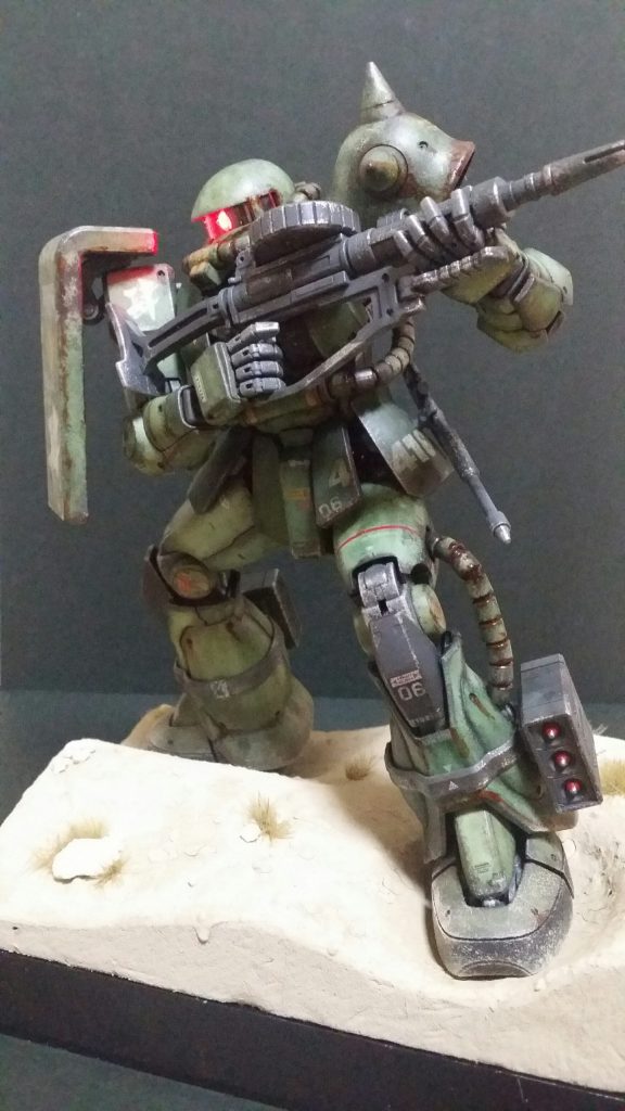 無改造無塗装簡単汚し ザク肆–3枚目/制作者：4416