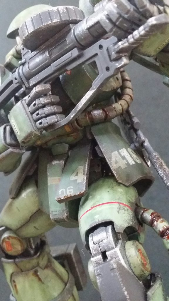 無改造無塗装簡単汚し ザク肆–5枚目/制作者：4416