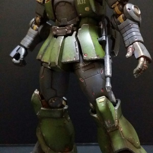 無改造無塗装簡単汚し 旧ザク