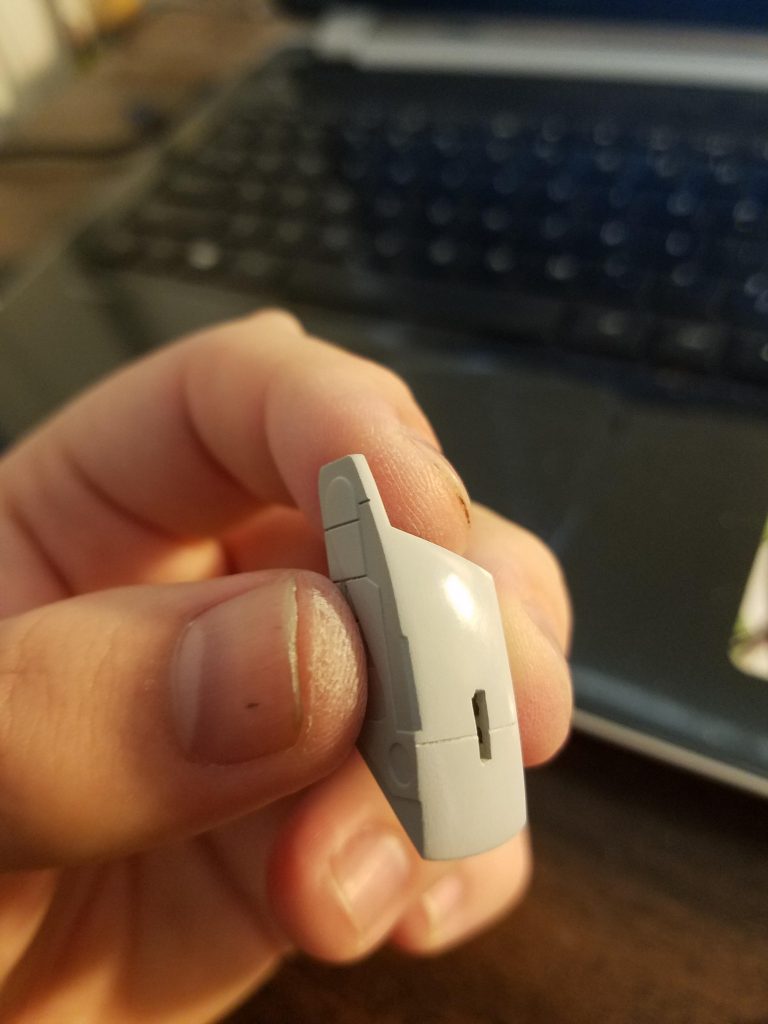 The primer was sanded so smooth that it shines!