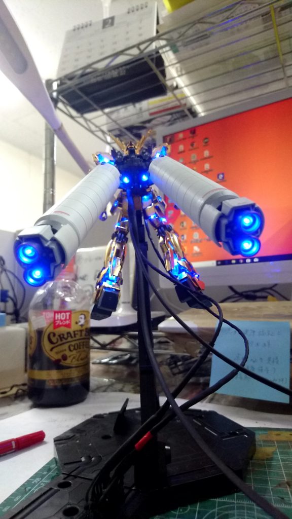 フルアーマーのタンク装着（笑）