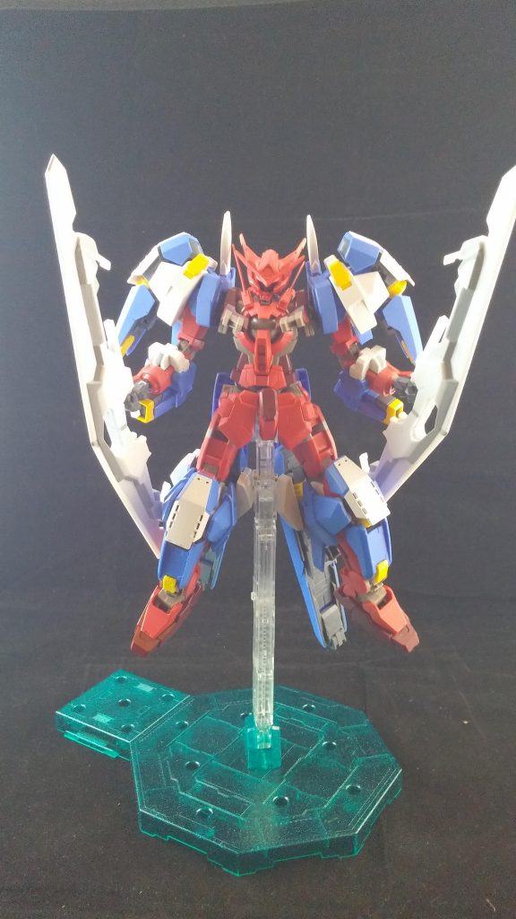 1／100アストレアTYPE-FにMGアヴァランチダッシュ・エクシアのダッシュユニットを移植