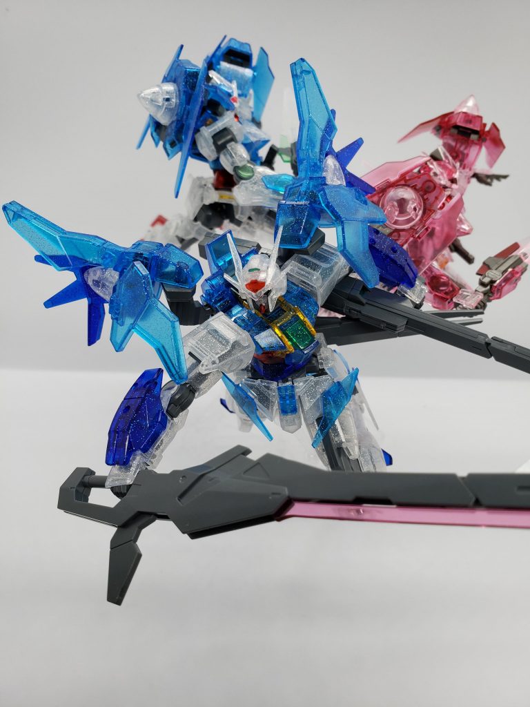 HG ダブルオースカイ〈ダイブイントゥディメンションクリア〉–5枚目/制作者：はんしん