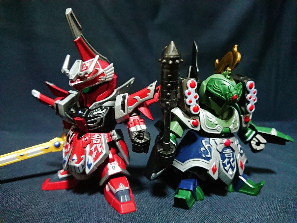 袁家の息子の構想はずっとありましたが、どうしてもカラバリになってしまい長く手付かずでした。それでも変更箇所は少ないですが、合体も残しなんとか形になりました。