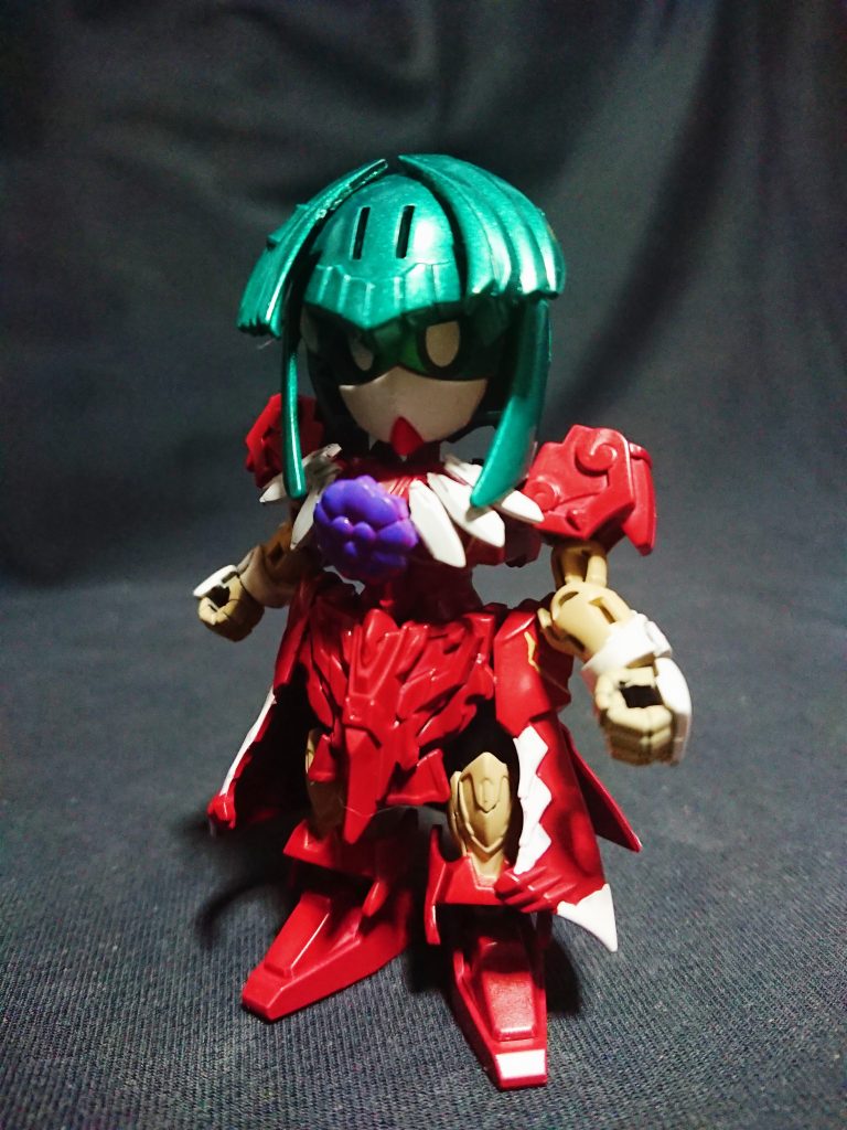 ロマサガンダム7人目は、サガフロンティアの主人公の1人となるアセルスです。
メタルブラック、金獅子とサガフロ続きです。
馬車に轢かれ半人半妖で蘇り百合属性を獲得したサガシリーズでも人気上位のキャラクターです。(雑