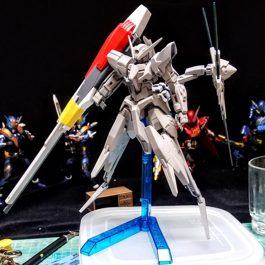 武器はかなり悩んだ末、ちょうどフライルーのライフルがグラストロランチャーに合うことを発見。