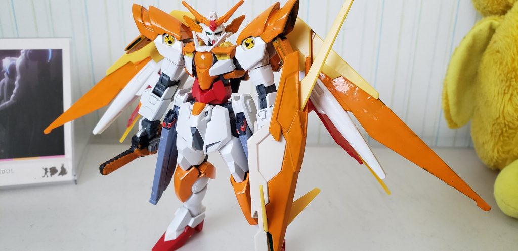 バーニングソウルとバーニングフェニーチェが合体した究極形態。
合体することにより自由に空を翔べるようになった。
バーニングシールドを装備したことにより実弾もなんなく防げるようになった。