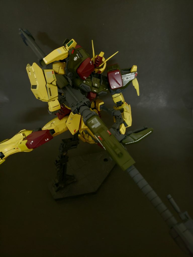 ランチャーをドッキングさせるシーンを再現🎵