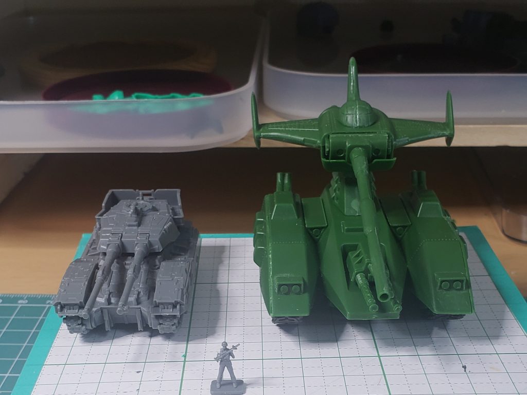 61式との比較。
えっ、デカい。