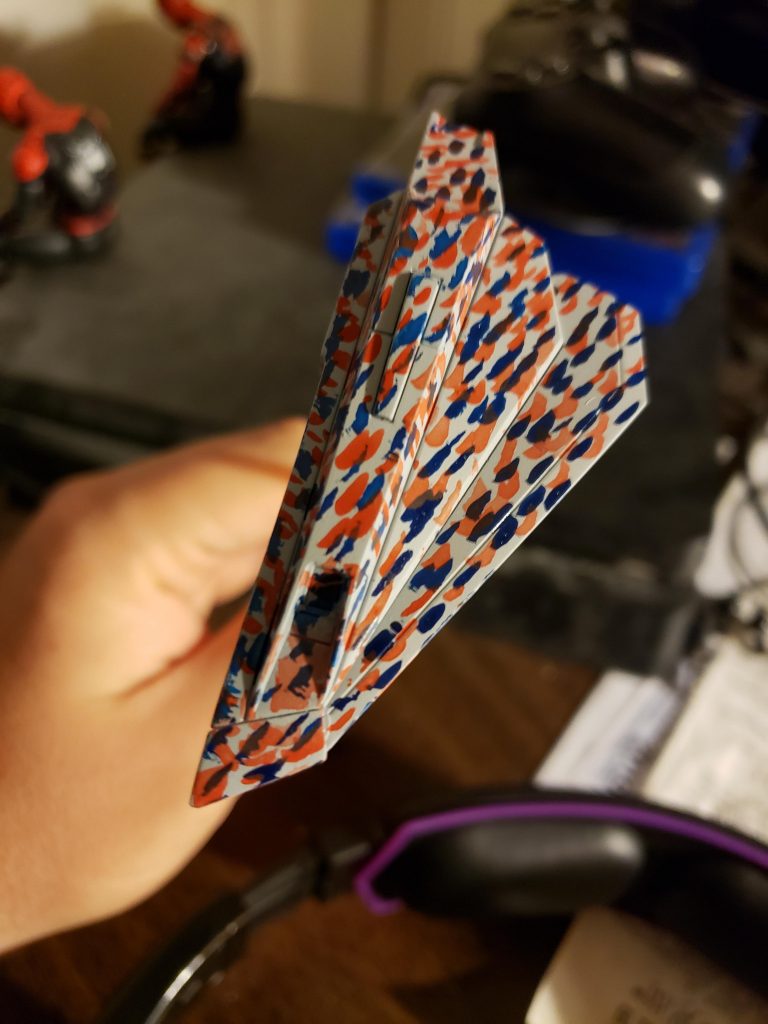 Primed, and base layer applied