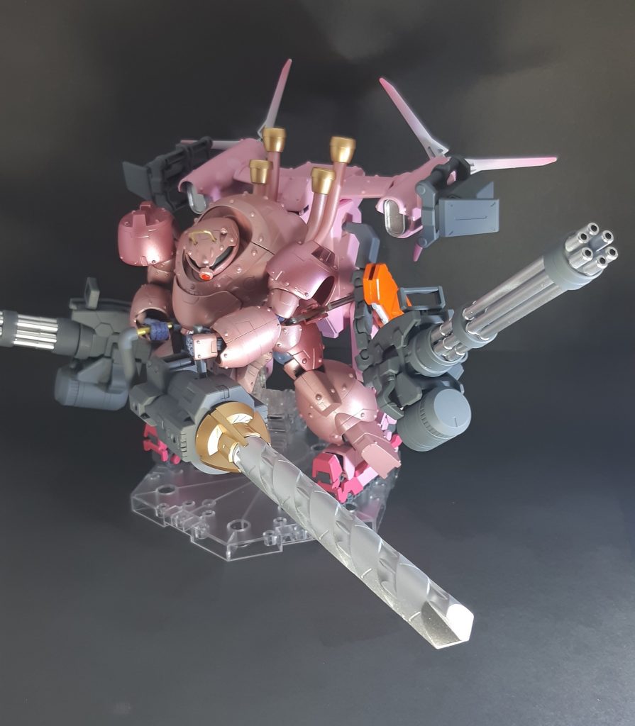 最後はドリルの差し替え。
追加装備は光武と関係ない改造になりましたが、こういうのが好きなので。
以上、桜漫浪濔・嵐でした。最後までご覧いただきありがとうございました。