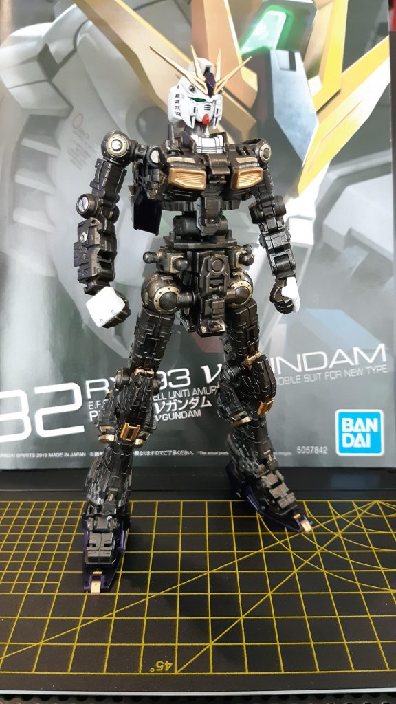RG νガンダム(製作途中–2枚目/制作者:akasoo