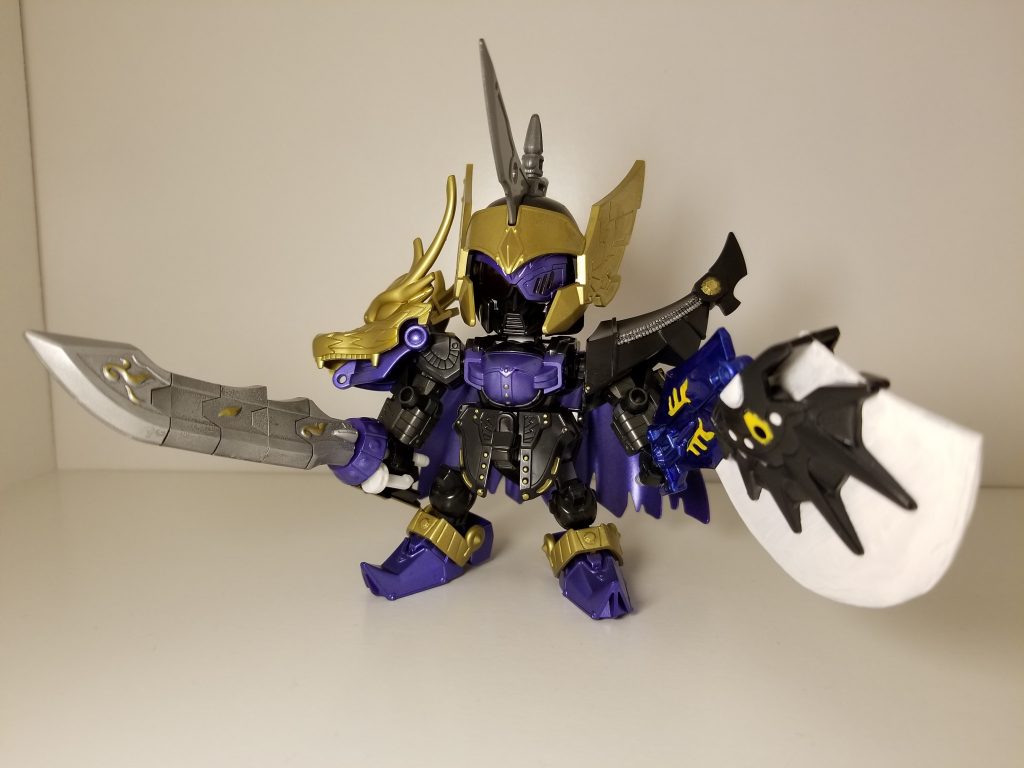 二つの豪快な武器を使いこなす。威嚇、武力誇示に有効。