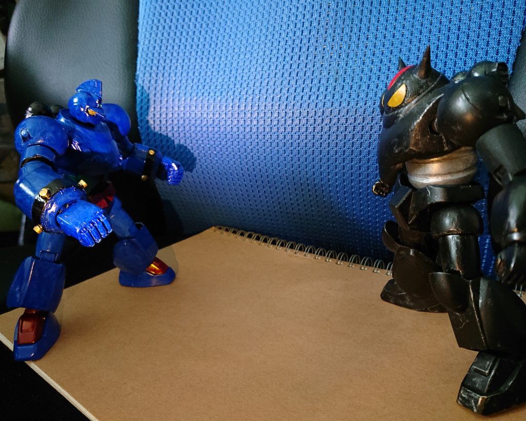 ブラックモックスvs鉄人