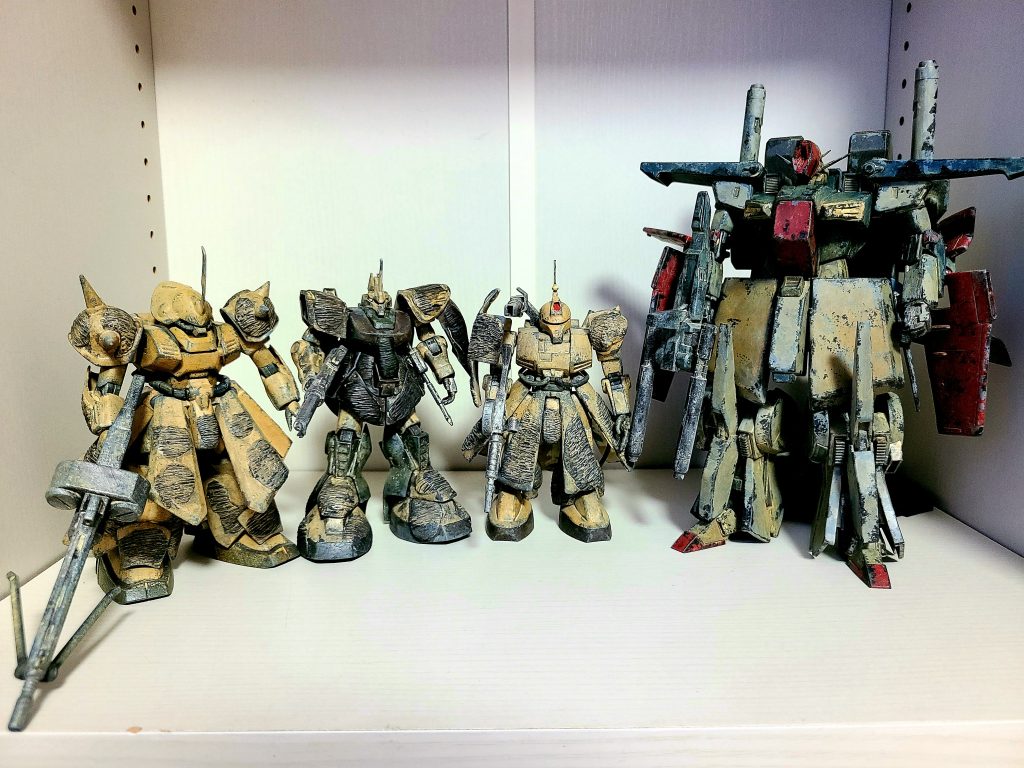 ジークフリートは全高31mなので、これまでの作品と比べると大きい事が分かります。