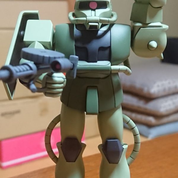 GWで作った旧キット1/144ザク