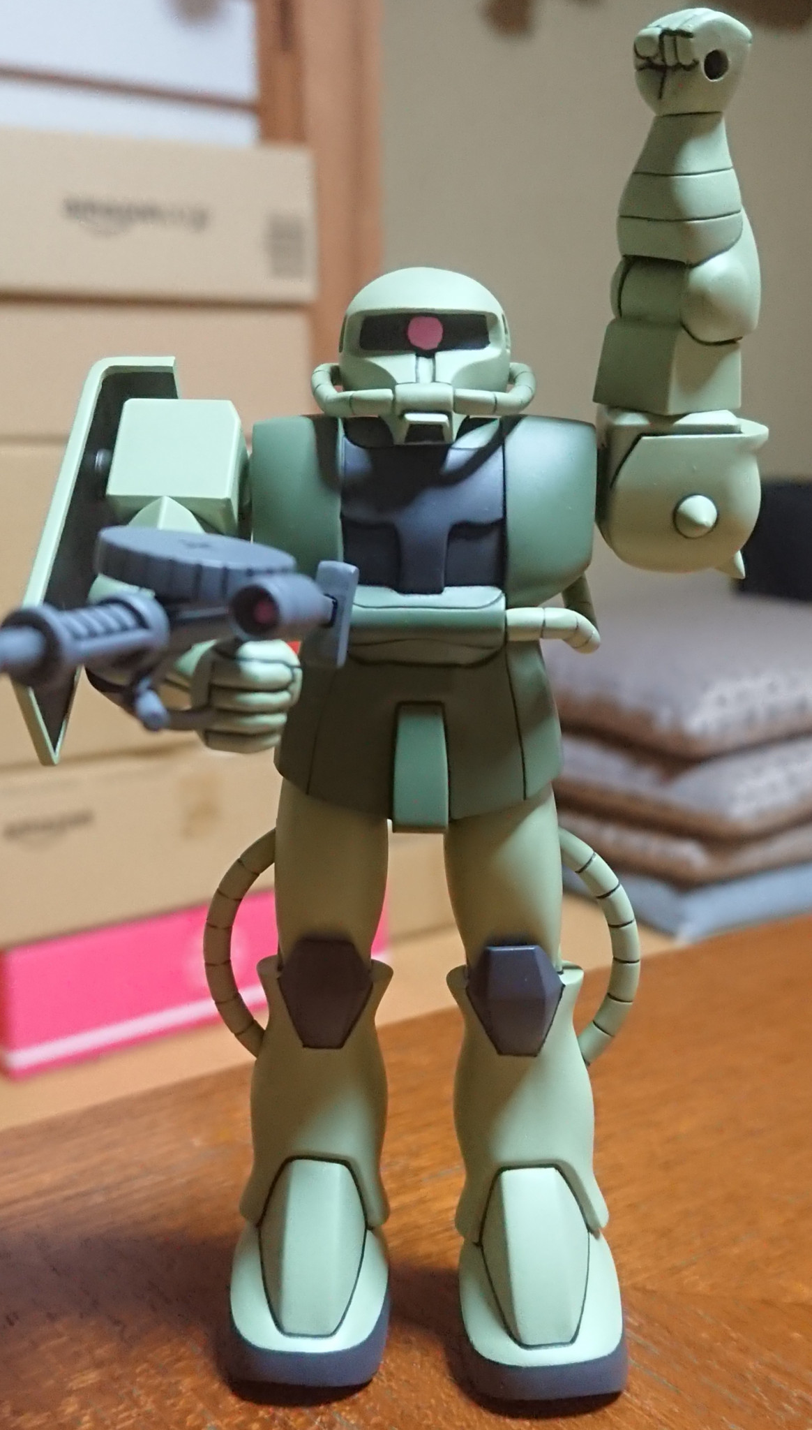 GWで作った旧キット1/144ザク｜BARAさんのガンプラ作品｜GUNSTA 