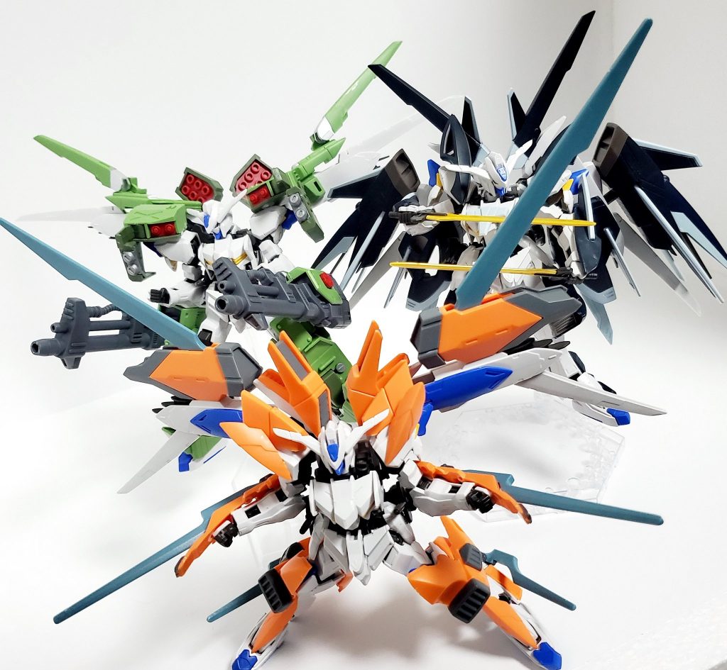 機体名:バエルゼロ
マクギリスの前世の記憶を元に改修されたガンダムバエル。
その最大の特徴は戦況に応じた各種装甲への換装機構である。
(中の人ネタです)