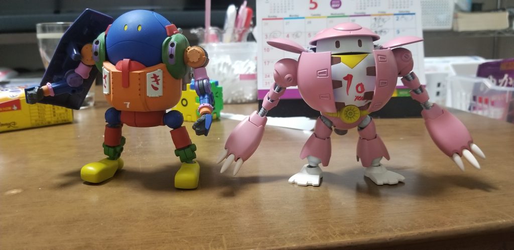 バラして塗装し組み立て