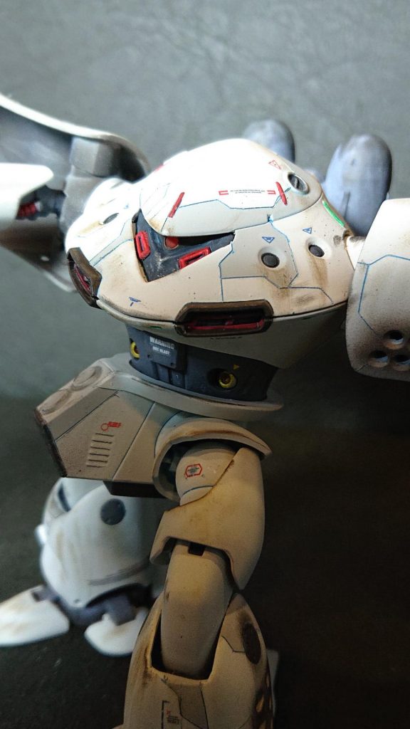 青いモールドが、ふつくしい…
ホワイト系と相性抜群だなぁ。ホワイト系には使っていけるなこれは。