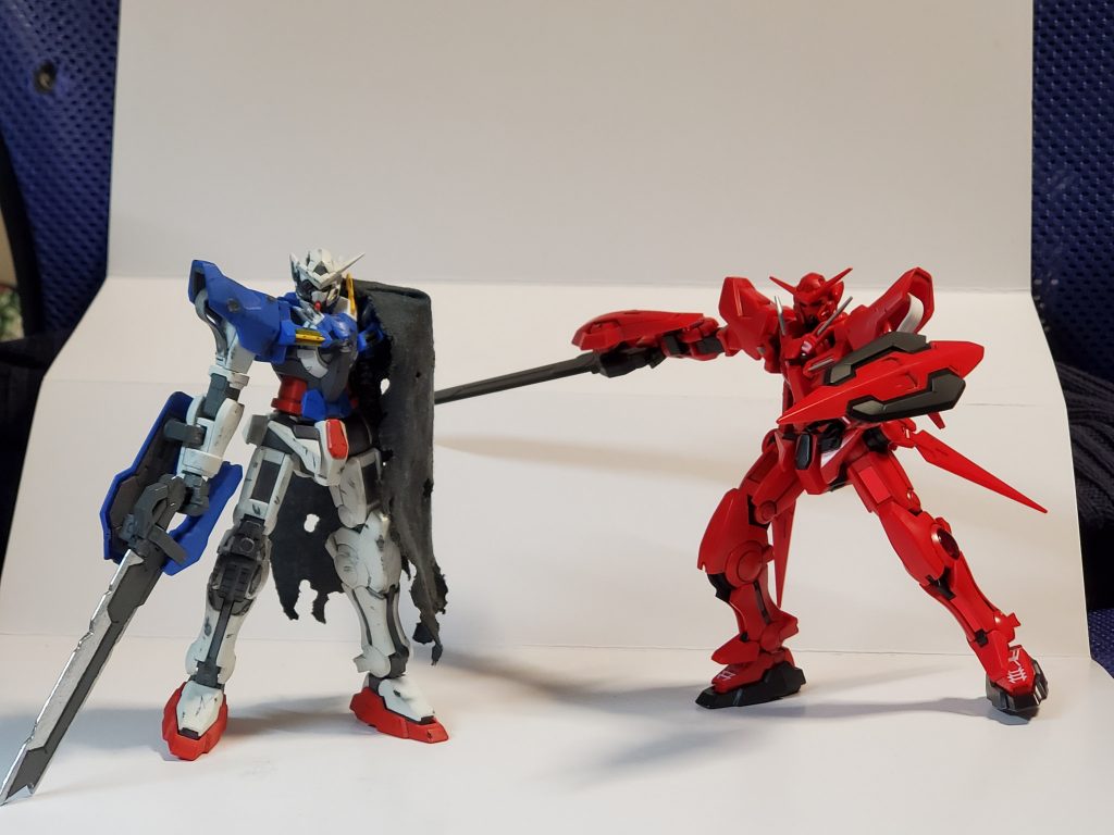 ガンダムエクシア・浦和レッズカラー改–3枚目/制作者：@blueD1