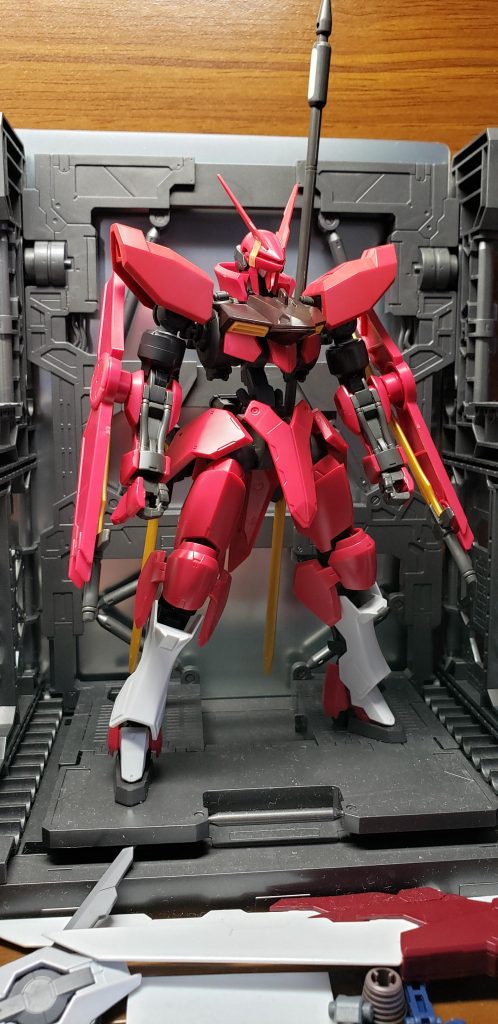 塗装する前からけっこうな完成度だったので一生懸命作ろうと決心しました。