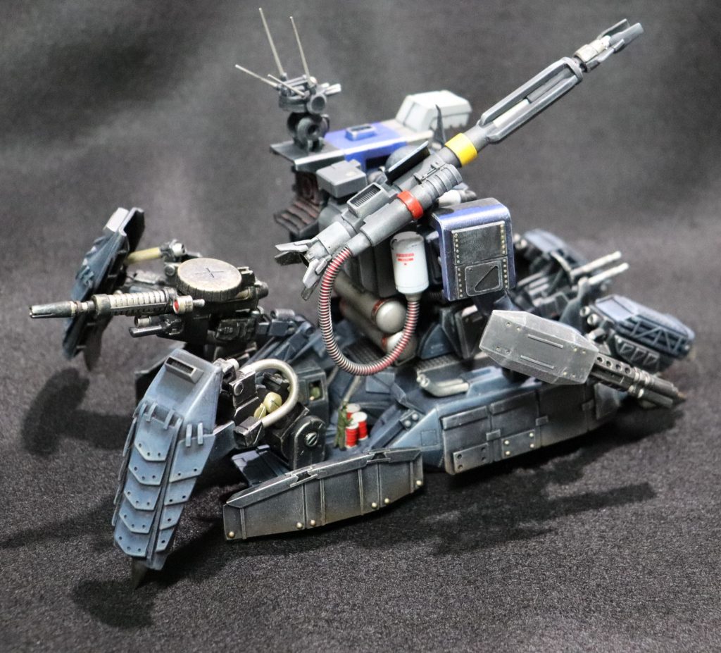 ザクタンク最終決戦仕様【阿修羅】（筆塗り）–3枚目/制作者：グラハム狂