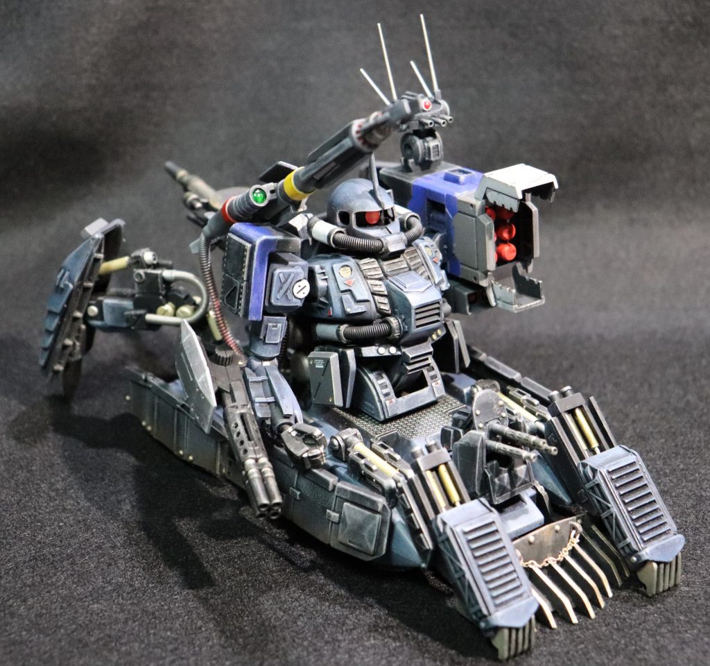 ザクタンク最終決戦仕様【阿修羅】（筆塗り）–2枚目/制作者：グラハム狂