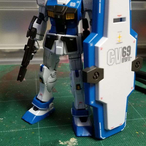 ジム・ガードカスタム(E-2ビーム・スプレーガン装備)