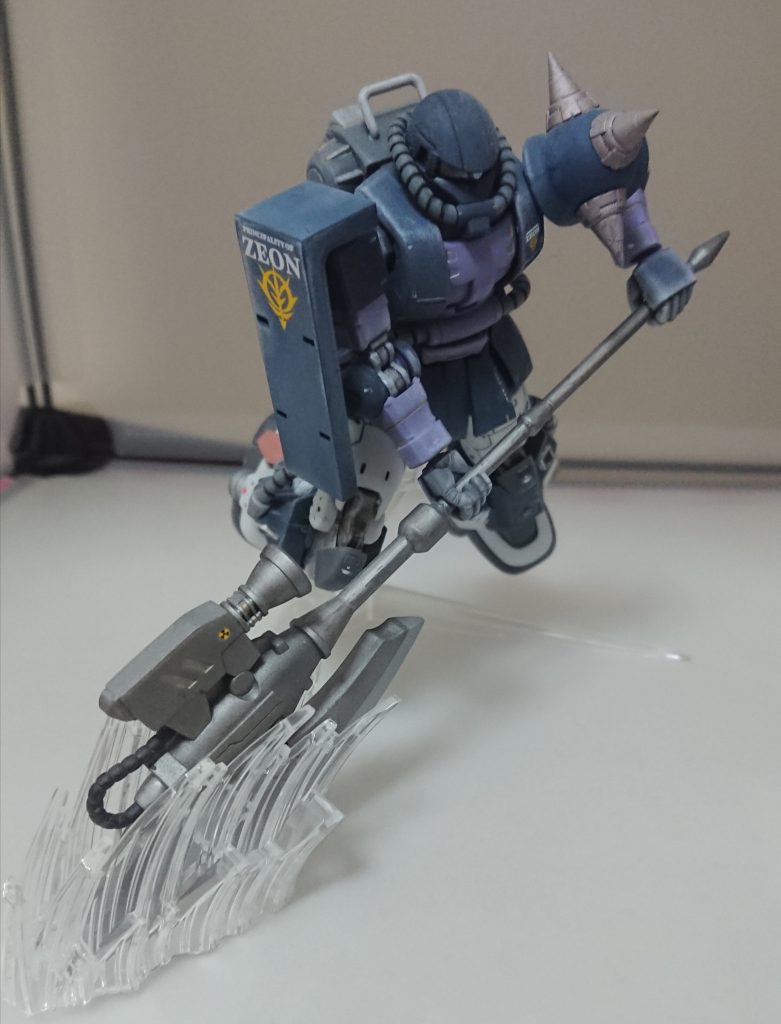 デカールは水転写と付属シールで。
簡単な部分塗装して、つや消し吹いただけの仕上がりです