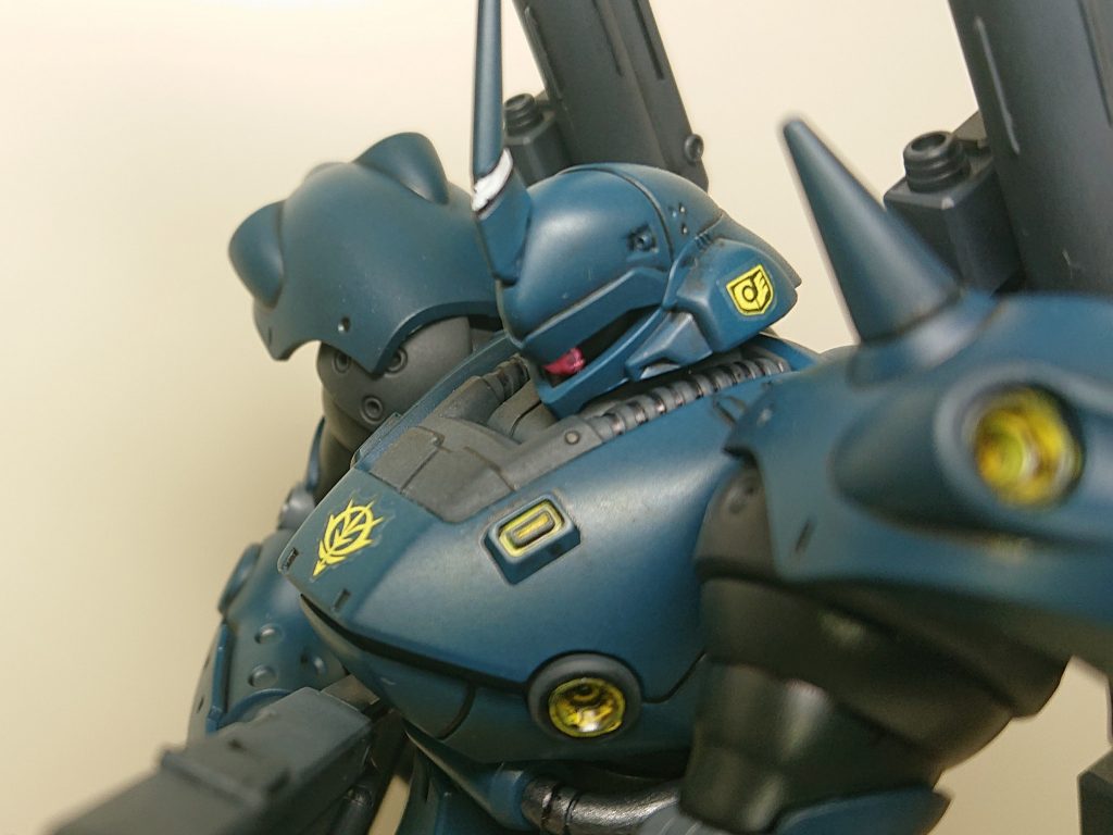 まぁ ケンプファーはもう 何もしなくてもかっこいいので、作ってる間 ずっとニヤニヤ 笑