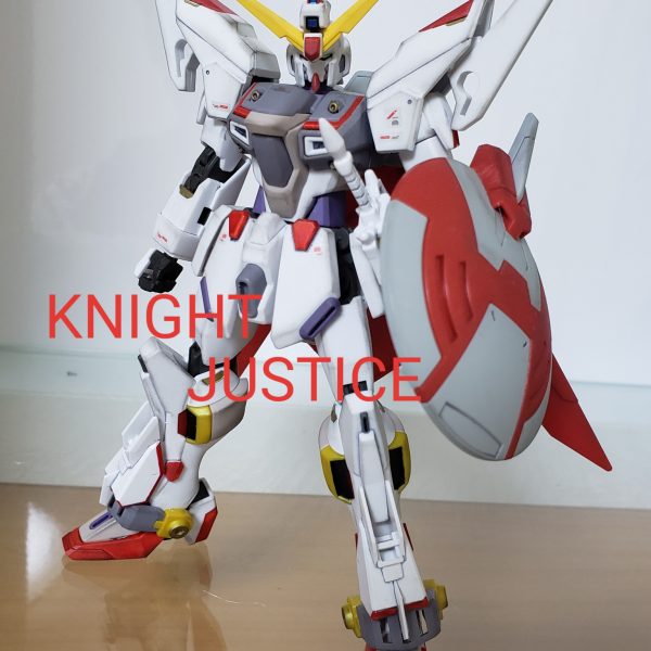 HG ナイトジャスティスガンダム